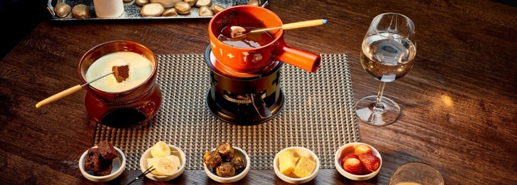 Фондю с шоколад / Fondue with chocolate