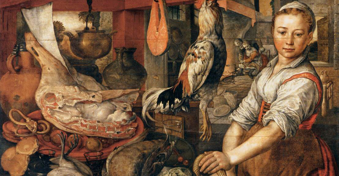 [:bg]Йоаким Бюклер - Кухня[:en]Joachim Beuckelaer - Kitchen Interior[:]