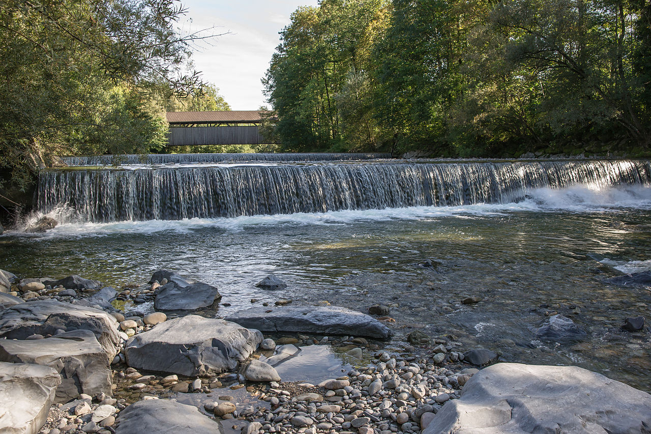 Река Еме в кантон Берн | Ресторант Фондю