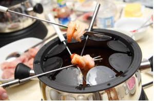 Seafood fondue