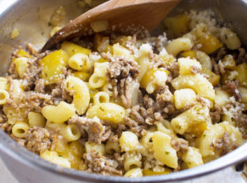 Алпийски ястия с кайма