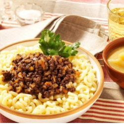 Алпийски ястия с кайма